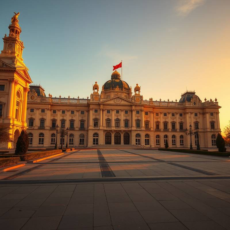 El Palacio Real de Madrid, la residencia oficial de la Familia Real Española.